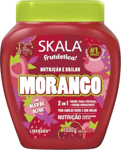 Creme de Tratamento Skala Frutástica Morango 1kg