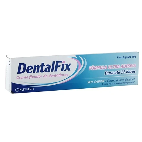 Fixador Dentalfix Creme Sem Sabor 40g