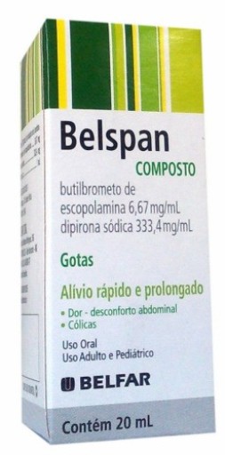 Belspan Composto Gotas 20ml Belfar
