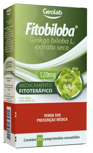 Fitobiloba 120mg Geolab 30 Comprimidos Revestidos