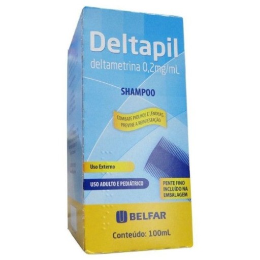 Deltapil Shampoo 0,2mg/mL 100mL Belfar