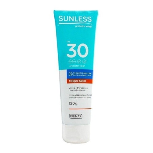 Protetor Solar Sunless Toque Seco FPS 30 120g