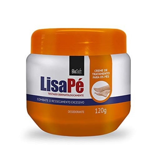 Creme Hidratante para Pés Soft Hair Lisa Pé 120g