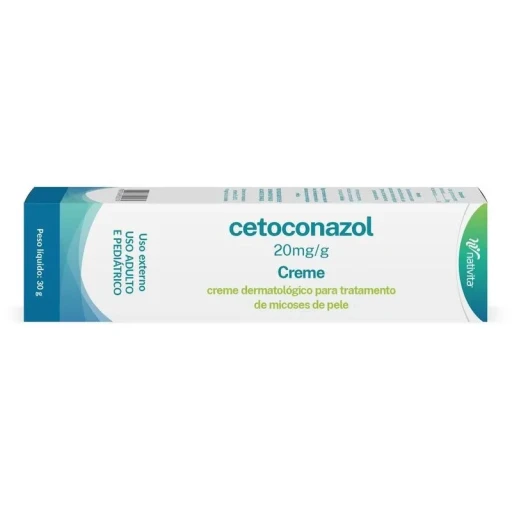 Cetoconazol 20mg/g Creme Dermatológico Genérico Nativita 30g