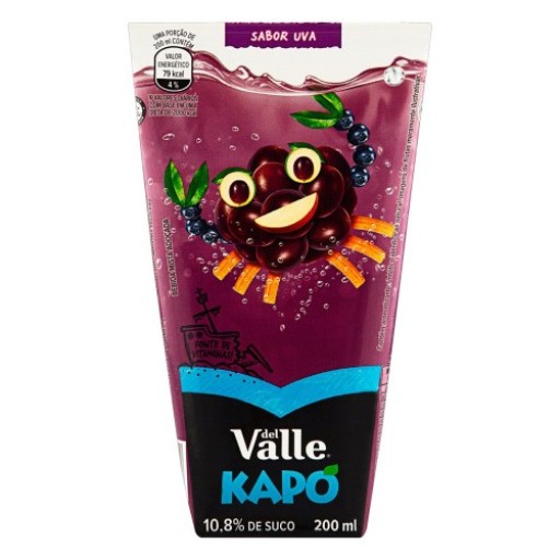Suco Del Valle Kapo Uva 200ml