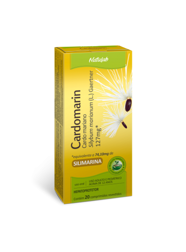 Cardomarin 127mg 20 Comprimidos Revestidos Natulab