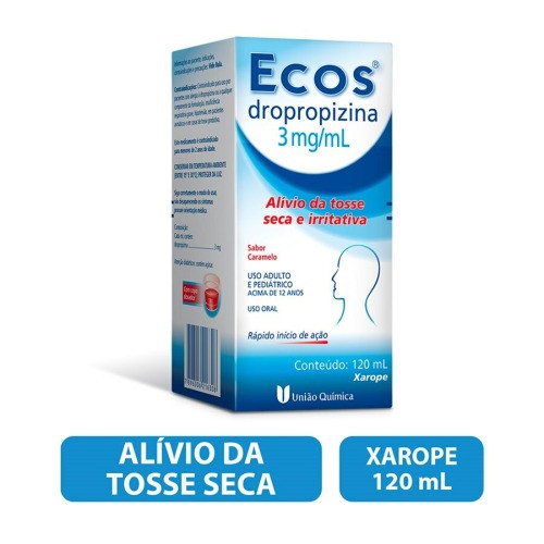 Ecos Dropropizina 3mg/ml Xarope 120ml