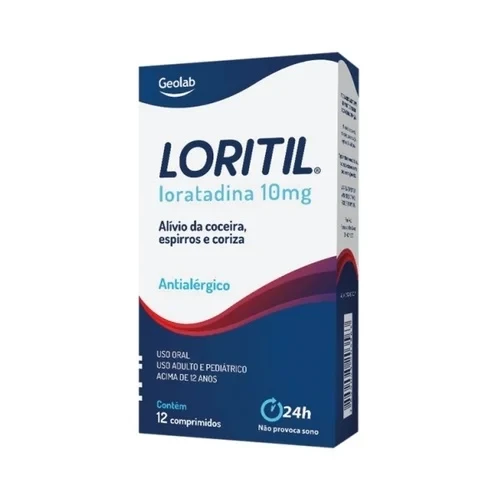 Loritil 10mg 12 Comprimidos