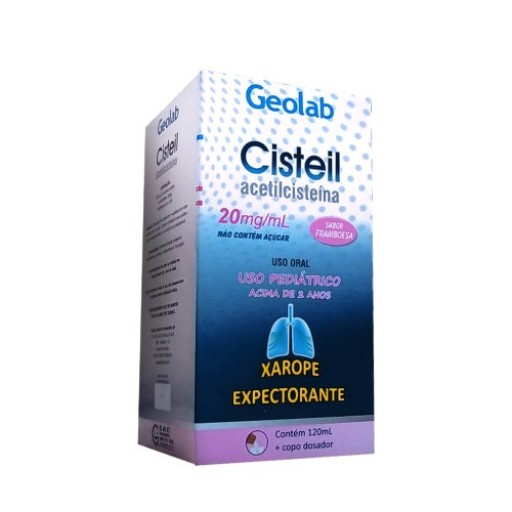 Cisteil Xarope Infantil 20mg/mL 120mL Geolab