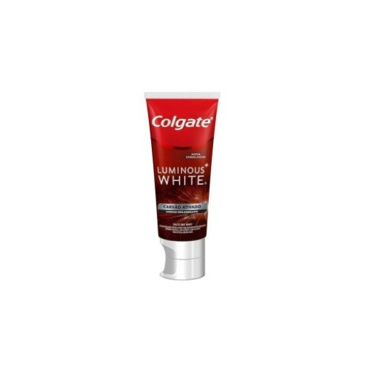 Creme Dental Colgate Luminous White Carvão Ativado 70 g