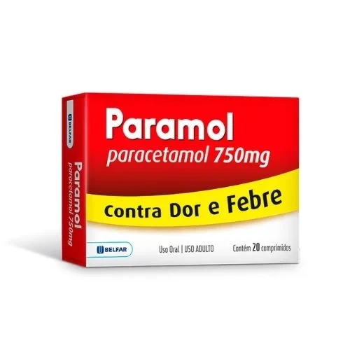 Paramol Paracetamol 500mg 200 Comprimidos Belfar