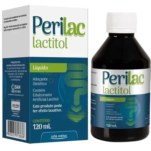Perilac Lactitol Laxante Líquido 120ml Arte Nativa