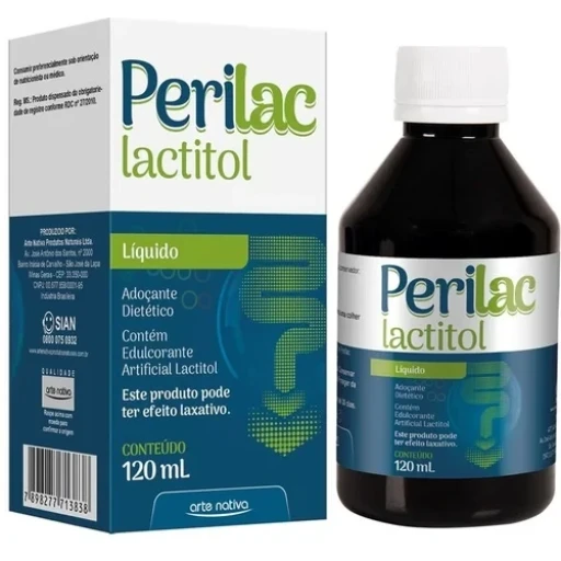 Perilac Lactitol Laxante Líquido 120ml Arte Nativa