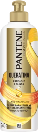 Creme para Pentear Pantene Queratina Preenche & Blinda 240g
