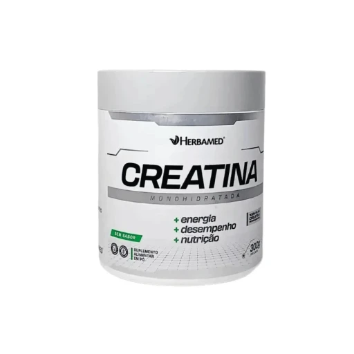 Creatina Monohidratada 300g Herbamed Sem Sabor