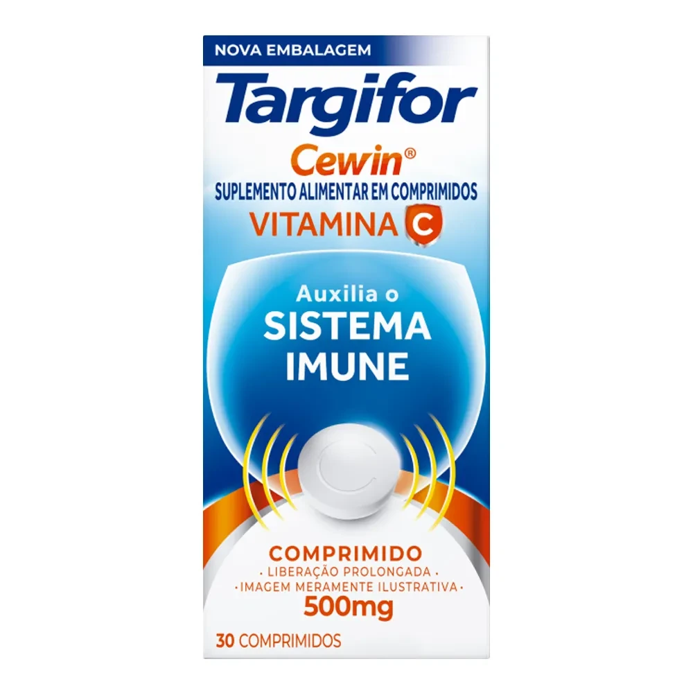Vitamina C Targifor Cewin 500mg 30 Comprimidos
