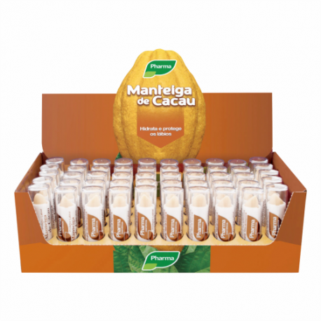 Batom Manteiga de Cacau Pharma 50 unidades