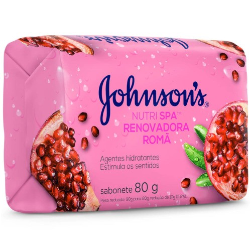 Sabonete em Barra Johnsons Nutri SPA Romã 80g