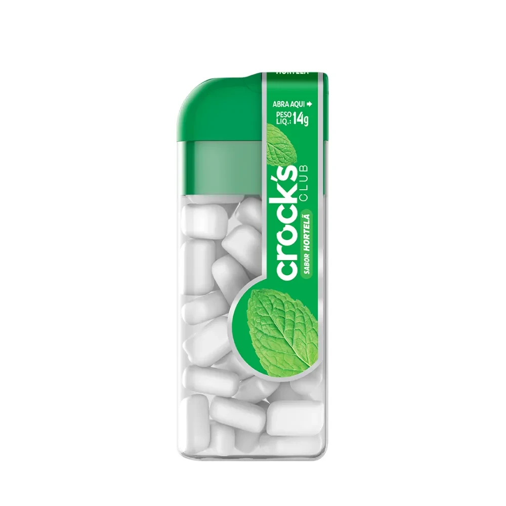 Pastilha Hortelã Crocs 14g