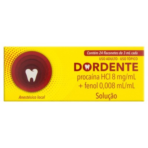 Dordente 3ml Anestésico Local Hearst