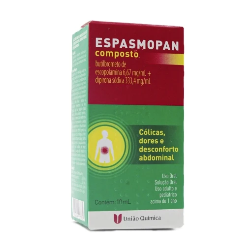 Espasmopan Composto Solução Oral 10ml