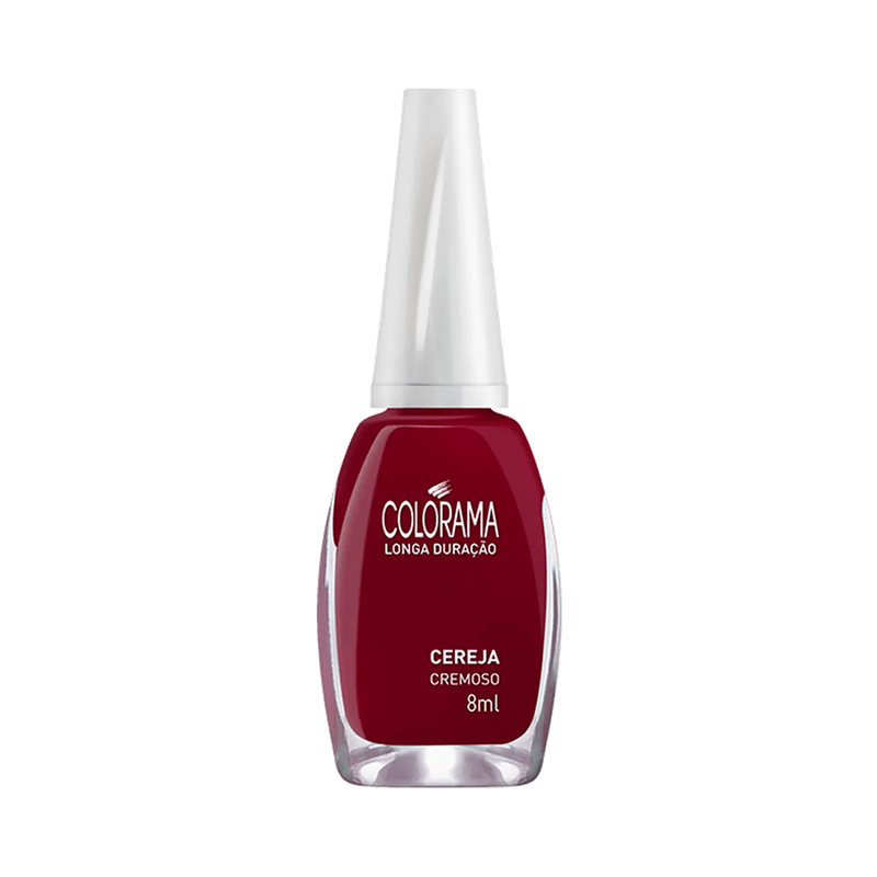 Esmalte Colorama Vermelho Cereja Cremoso Longa Duração - 1