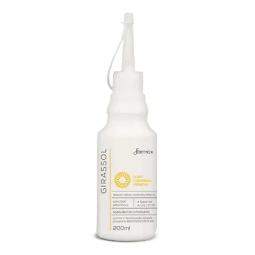 Óleo Corporal de Girassol Farmax 200ml