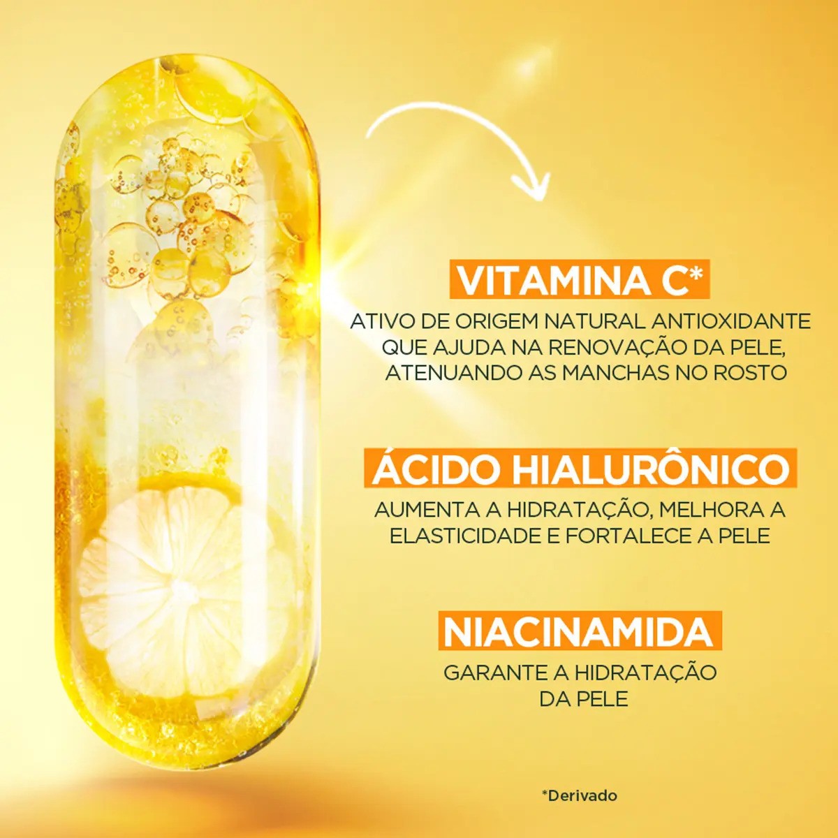 Gel Creme Hidratante Facial Antimanchas Toque Seco com Vitamina C Garnier 85g
