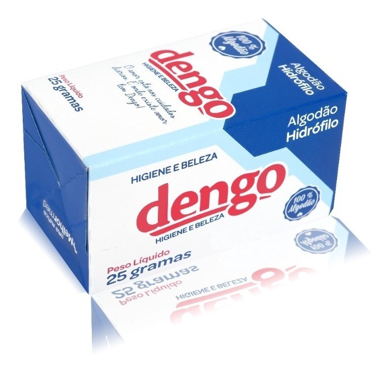 Algodão Hidrófilo Em Caixinha Dengo 25g