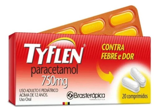 Tyflen 750mg 20 comprimidos