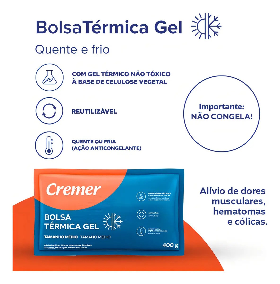 Bolsa Gel 400g Cremer