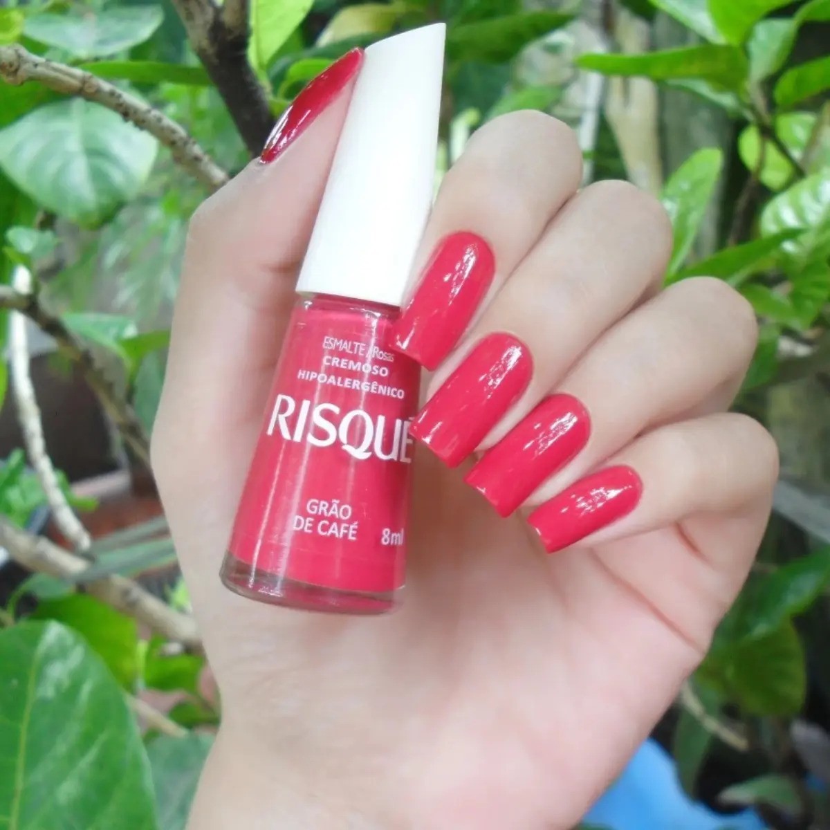Esmalte Cremoso 8ml Grão de Café Risqué