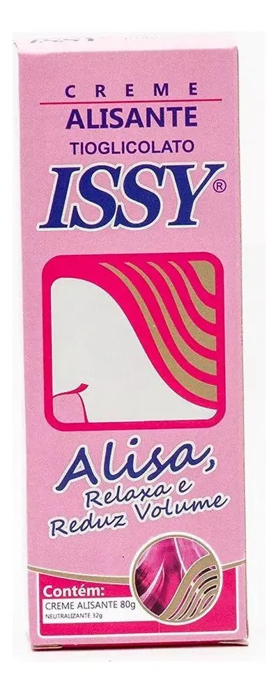 Creme Alisante Issy Tioglicolato 80g + Neutralizante 32g