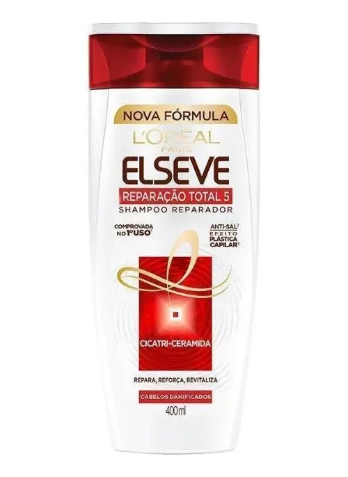 Shampoo Elseve Reparação Total 5+ L'oréal Paris 400ml