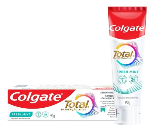 Creme Dental Colgate Total Fresh Mint 90g