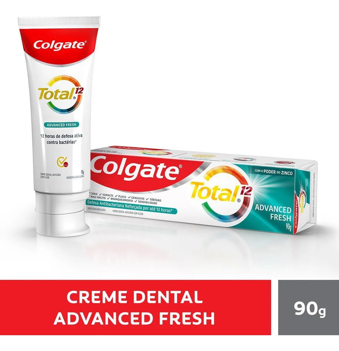Creme Dental Colgate Total Fresh Mint 90g
