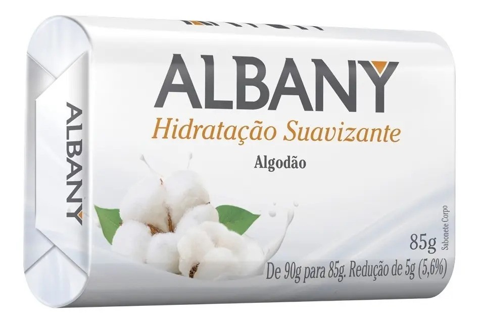 Sabonete Barra Hidratação Suavizante Albany 85g