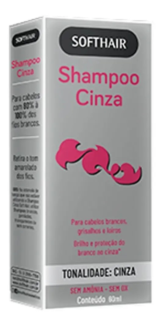 Shampoo Cinza 60 mL Soft Hair