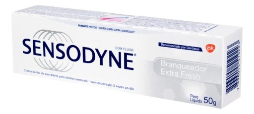 Pasta de Dente Sensodyne Branqueador Extra Fresh 50 mL