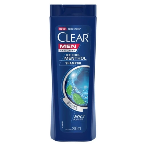Imagens - Shampoo Anticaspa Ice Cool Menthol Clear Men 200ml