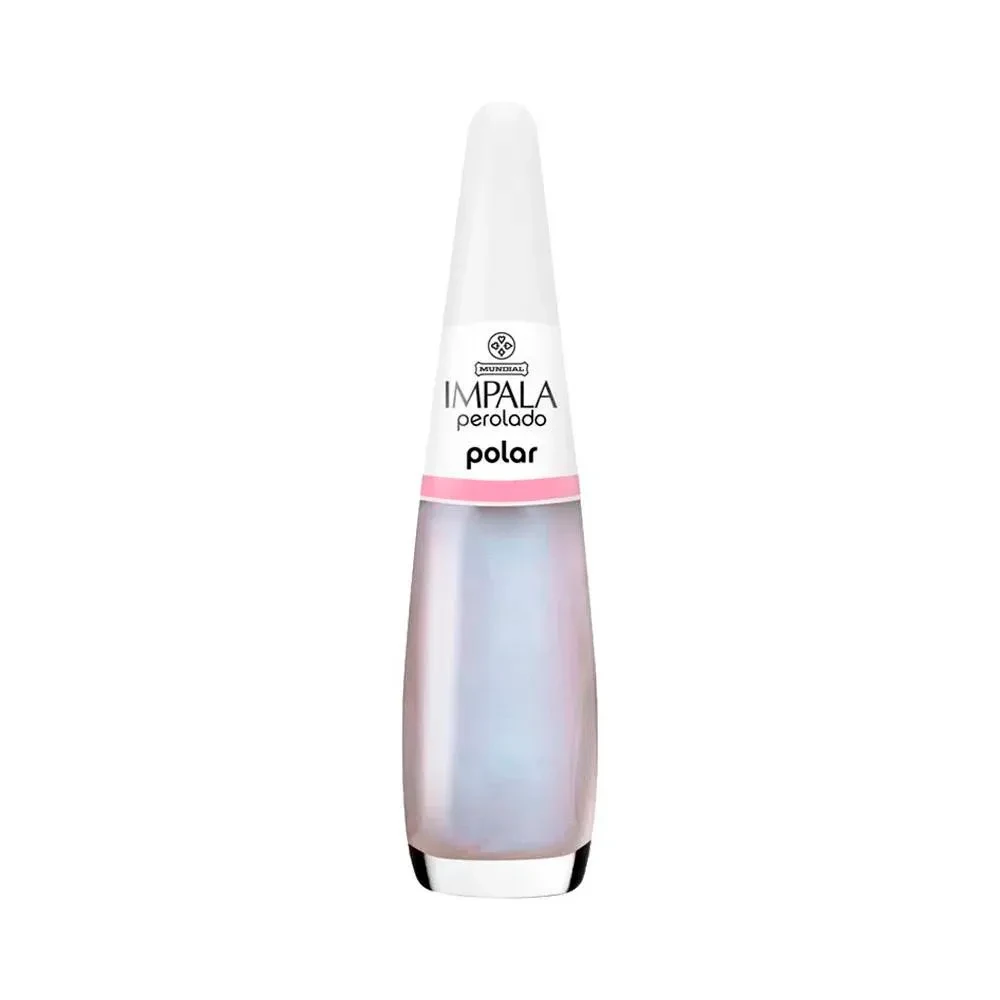 Esmalte Impala Clarinho Francesinha Perolado Polar