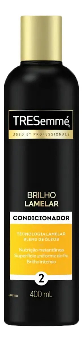 Condicionador TRESemmé Brilho Lamelar Nutrição Óleos 400ml