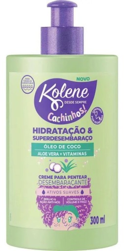 Creme Pentear Kolene Cachinhos Hidratação Desembaraçante