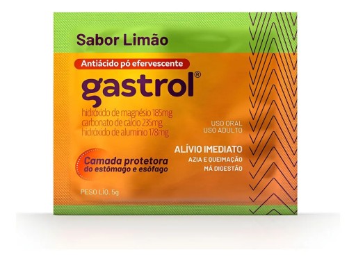 Gastrol Sabor Limao Po Efervescente 5g