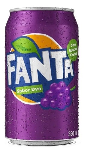Refrigerante de Uva Fanta Lata 350ml