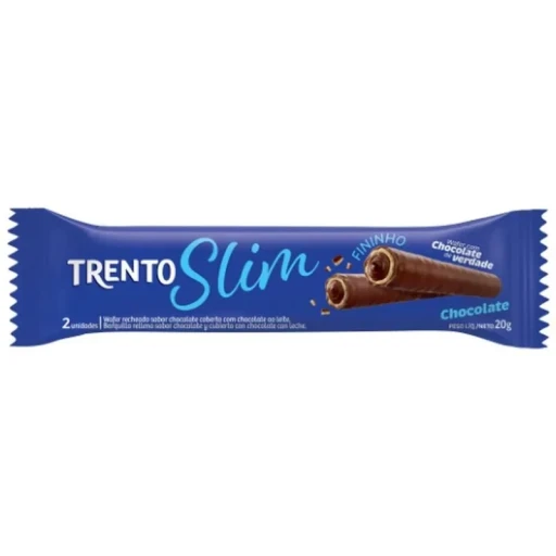 Wafer Trento Slim Chocolate Peccin 20g
