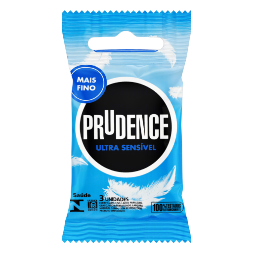 Imagens - Preservativo Camisinha Ultra Sensível Prudence