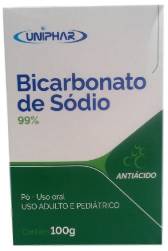 Bicarbonato de Sódio 100g Uniphar