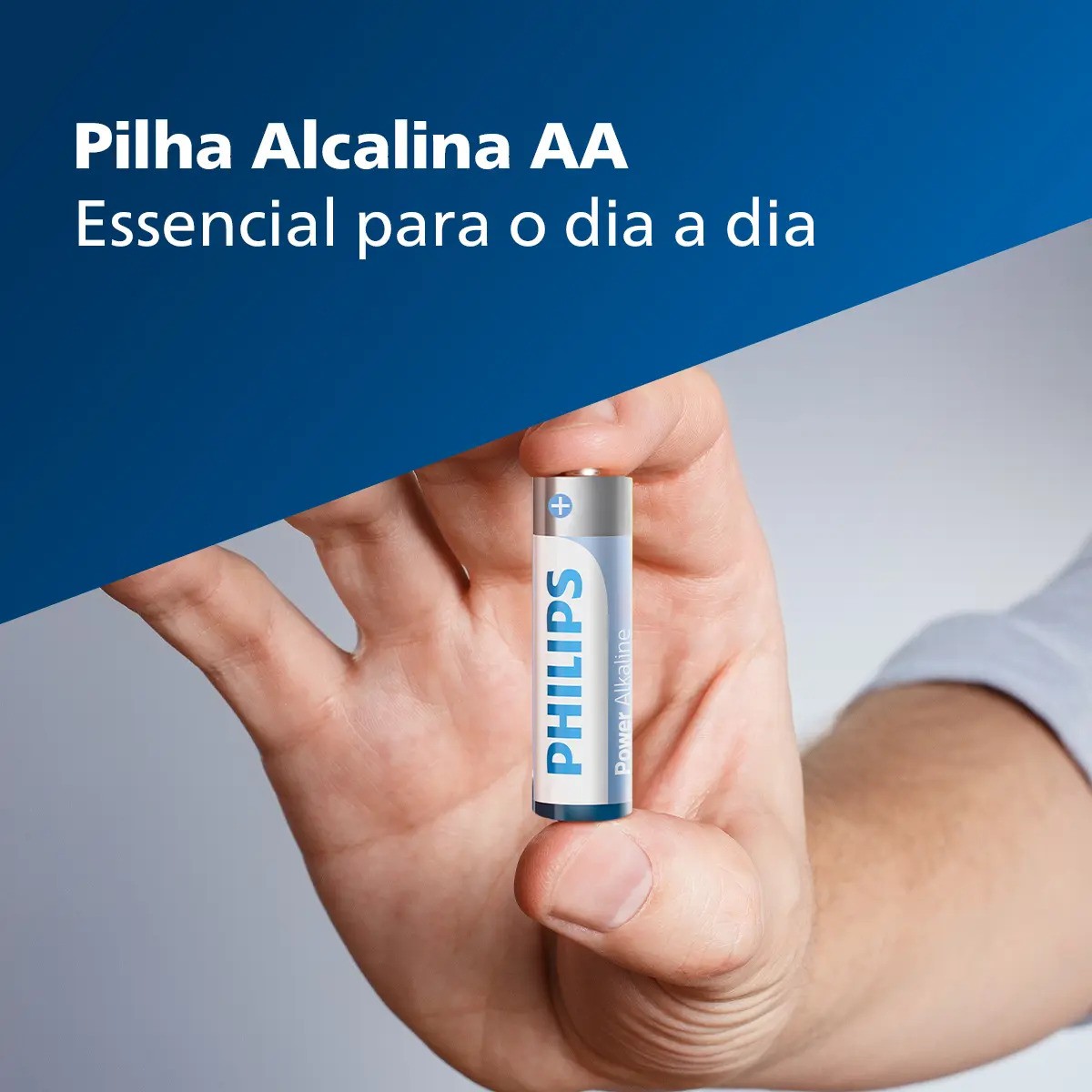 2 Pilhas Alcalinas AA Philips
