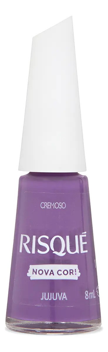 Esmalte Roxo Risqué Jujuva Cremoso 8ml